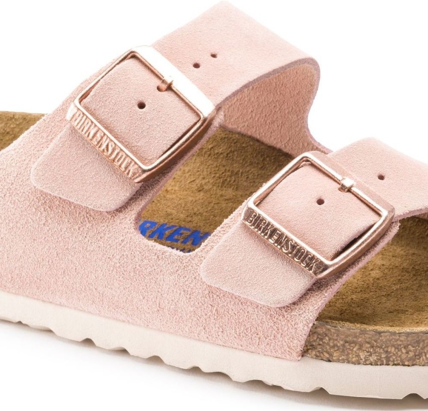 BIRKENSTOCK Arizona Soft Footbed Narrow Width Women Pink Flats