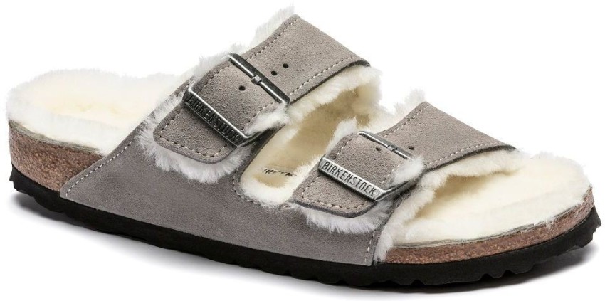 Women's best sale gray birkenstocks