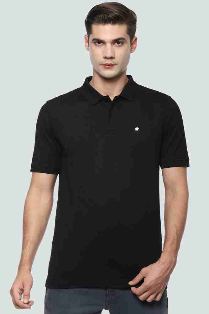 Buy Louis Philippe Black T-shirt Online - 798332