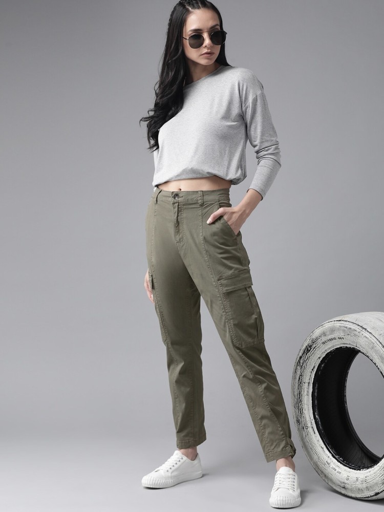 Roadster Women Pink Solid Regular Trousers Price in India Full  Specifications  Offers  DTashioncom
