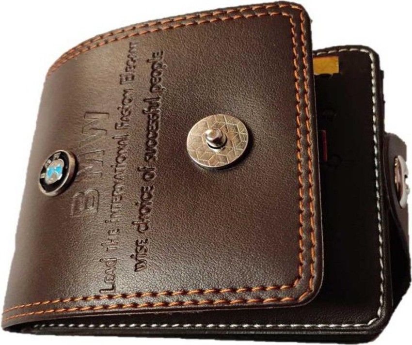 loscco Men Casual Brown Artificial Leather Wallet BROWN Price in