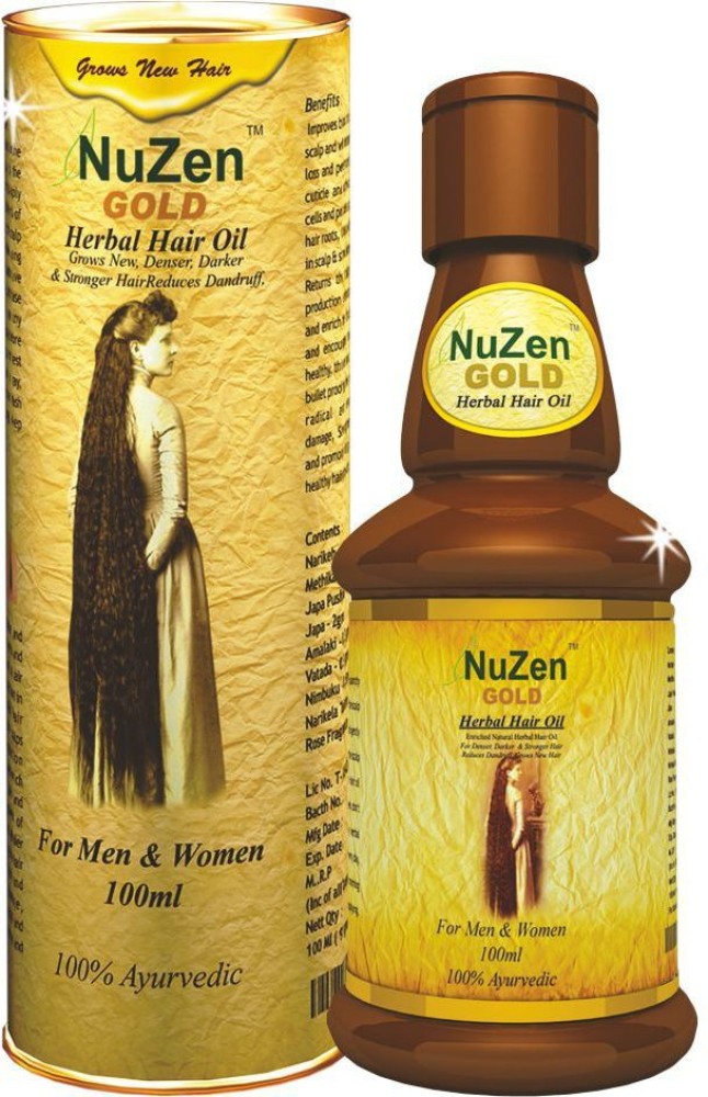 Nuzen Gold Herbal Hair Oil 100 ml Price Uses Side Effects Composition   Apollo Pharmacy
