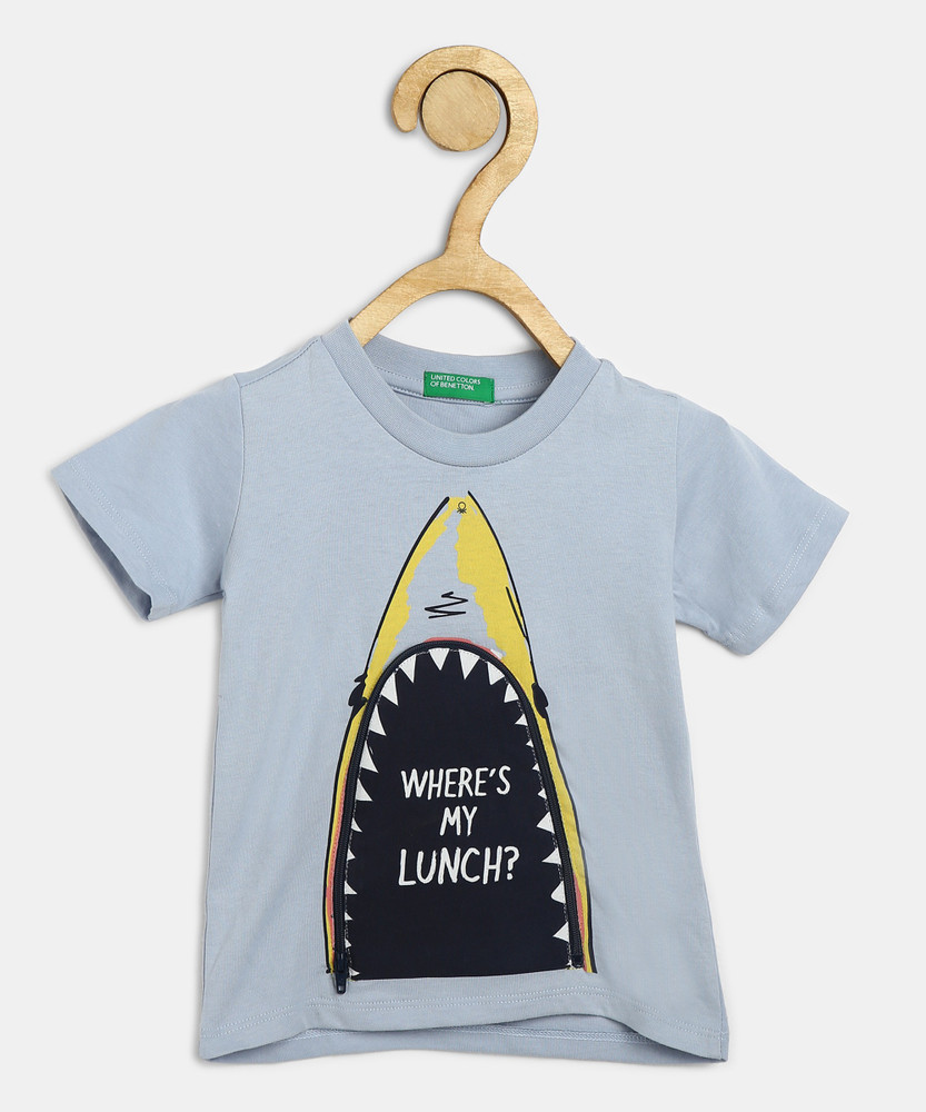 Flipkart United Colors of Benetton Boys Printed Pure Cotton