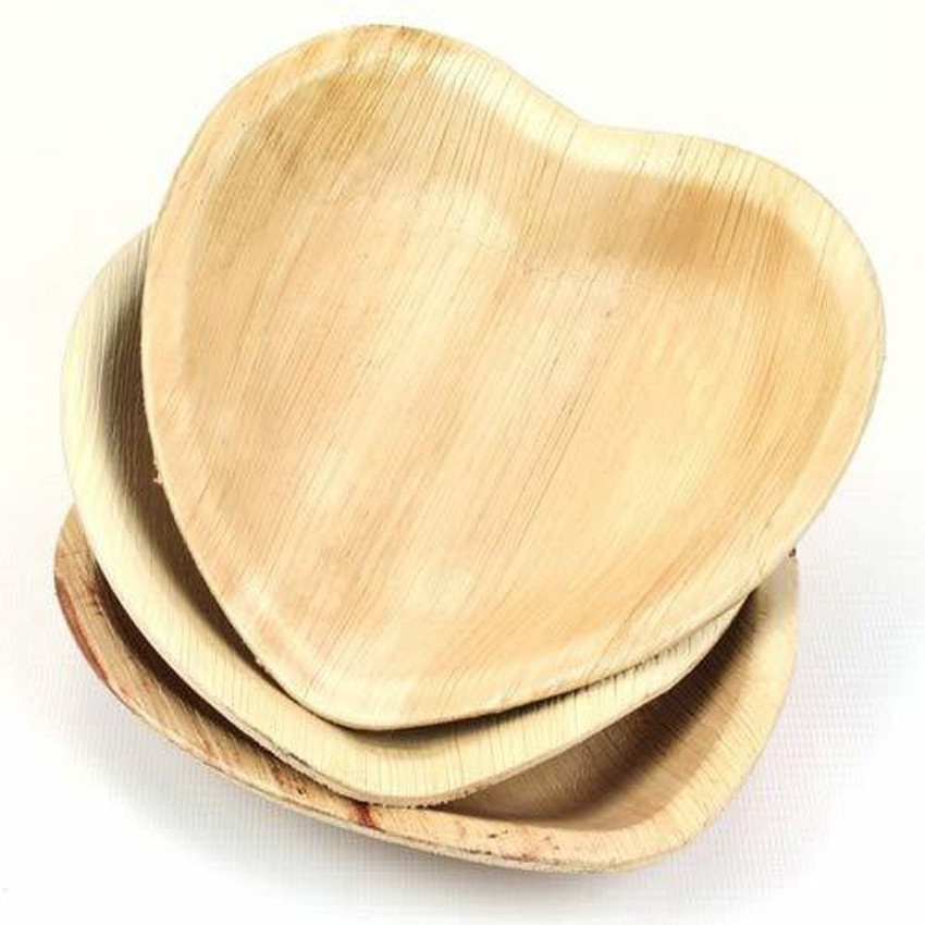 Heart shaped deals disposable plates