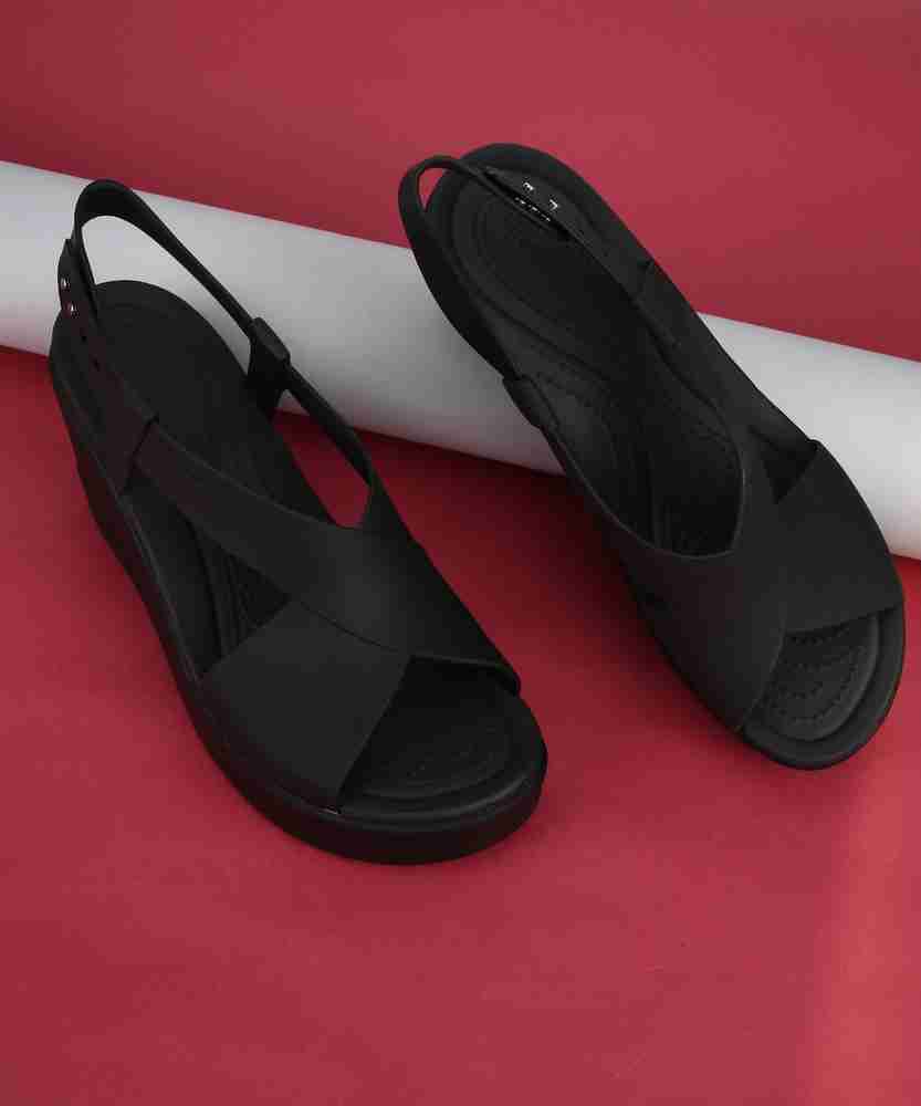 Crocs brooklyn sale high wedge w