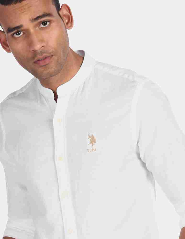 U s 2025 polo white shirt