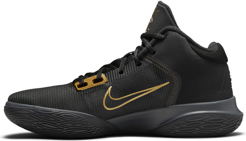 kyrie flytrap 4 black metallic gold
