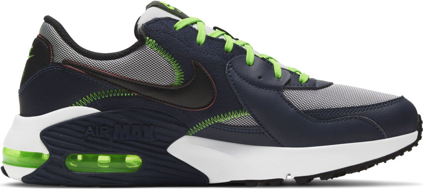 nike air max excee blue and green