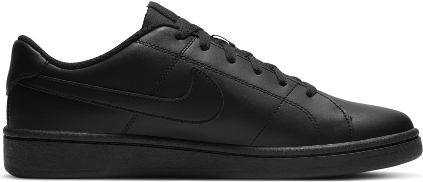 Nike court hotsell royale black leather