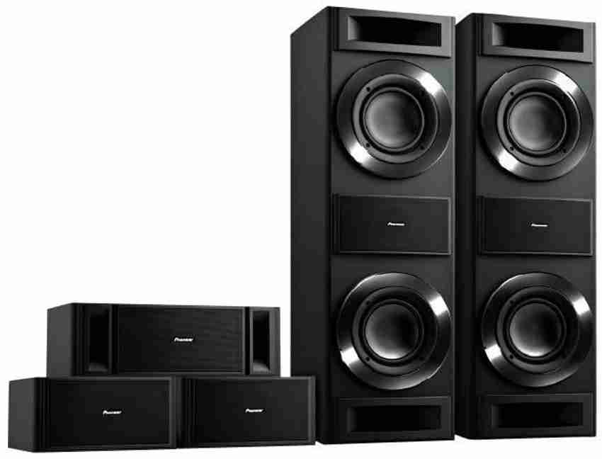 Pioneer todoroki 5.0 home theatre system with 105w 5.1 channel clearance receiver