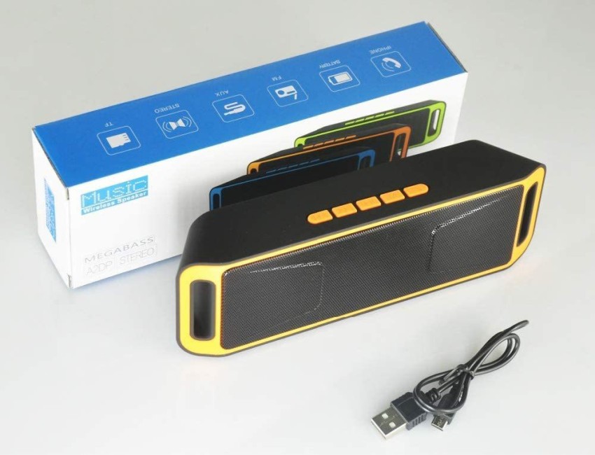 Buy TrustShip ™ Mega-Bass A2DP Stereo Next Generation Ultra Portable  Wireless Bluetooth Speaker : Louder Volume 5 W Bluetooth Speaker Online  from