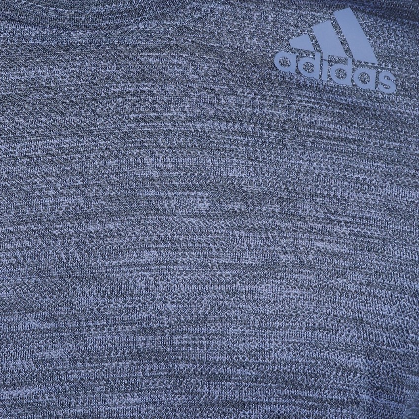 ADIDAS Printed Men Round Neck Blue T Shirt Buy ADIDAS Printed