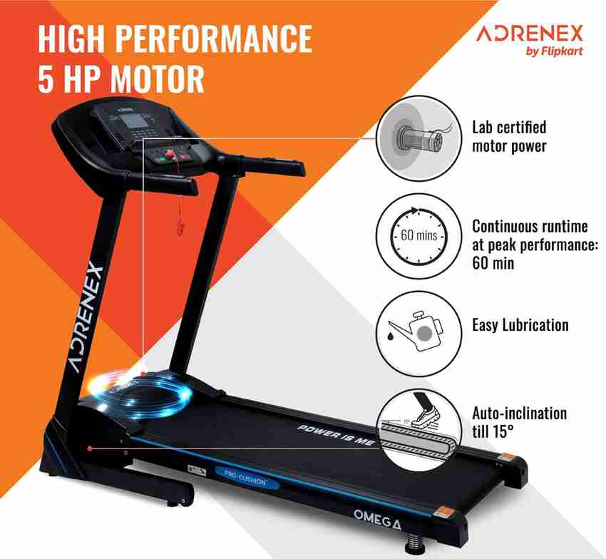 Omega 5 treadmill price cheap