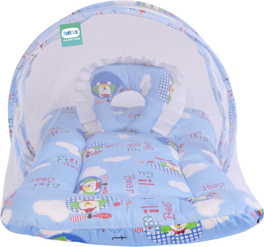 Funtus New Born Baby Mosquito Net Bed With Cushioned Pillow Standard Crib Price in India Buy Funtus New Born Baby Mosquito Net Bed With Cushioned Pillow Standard Crib online at Flipkart