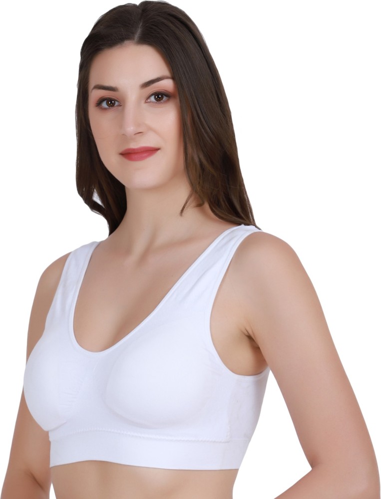 Buy Amour Secret Medium Impact Padded Super Soft Sports Bra - Skin at  Rs.987 online