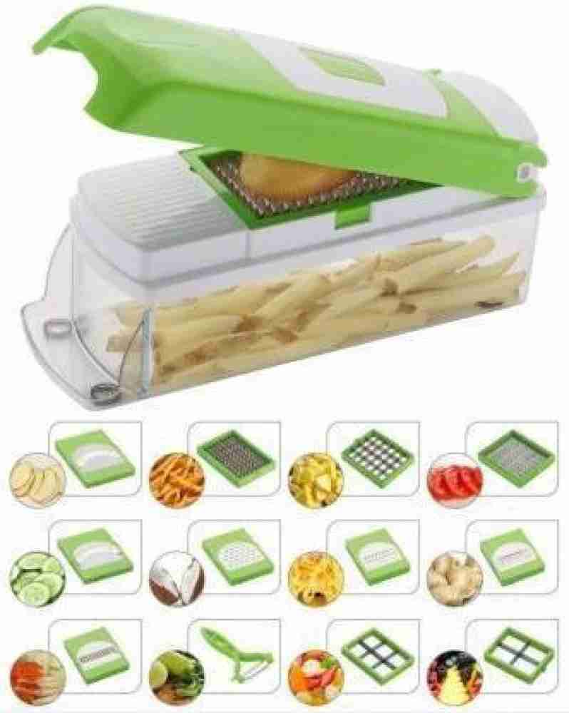 HASHONE Plastic French Fry Chipser, Potato Chipser/Potato Slicer Vegetable  & Fruit Chopper