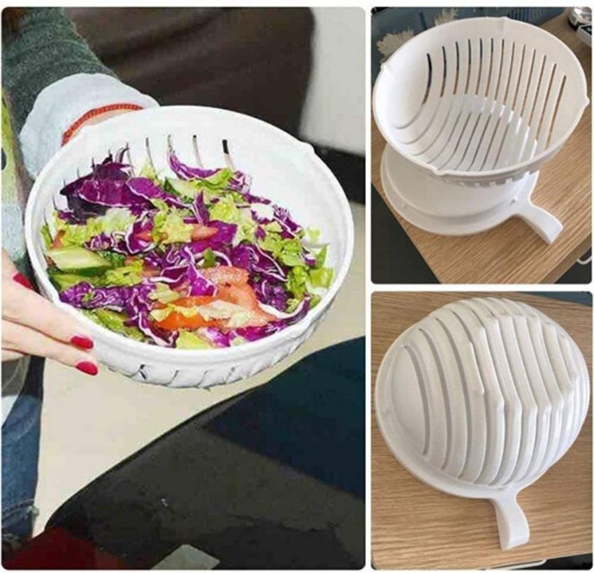 Easy Salad Maker - Salad Cutter Bowl