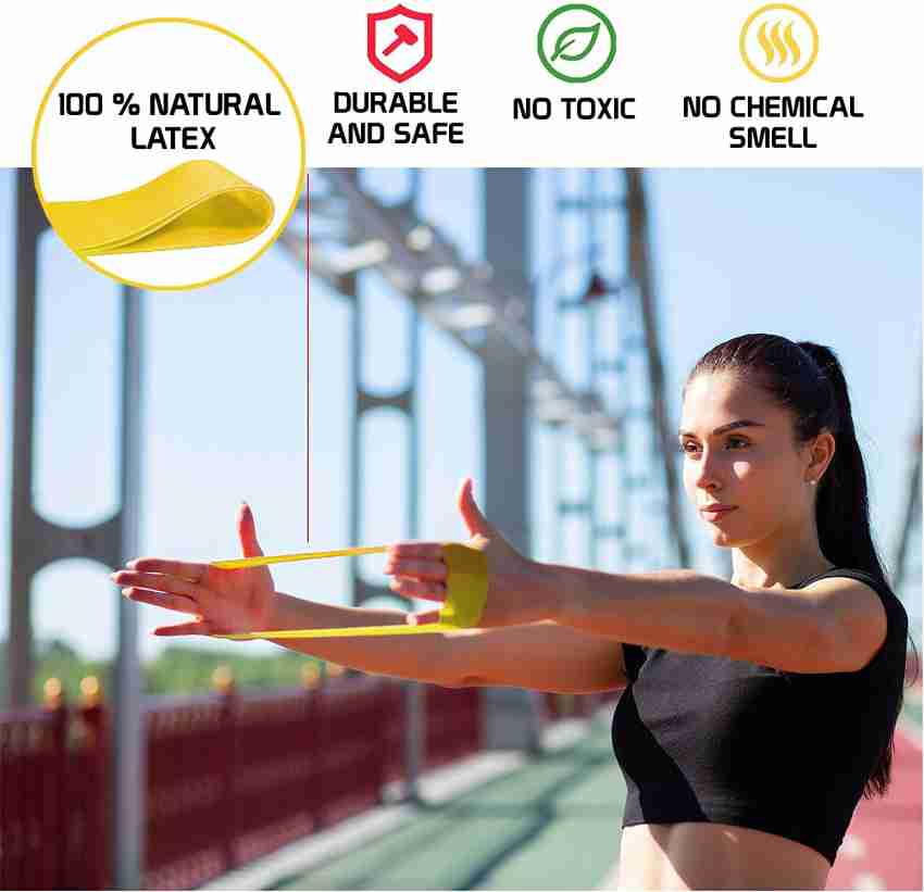 Resistance Bands, Pack of 3, Sustainable Women's Activewear