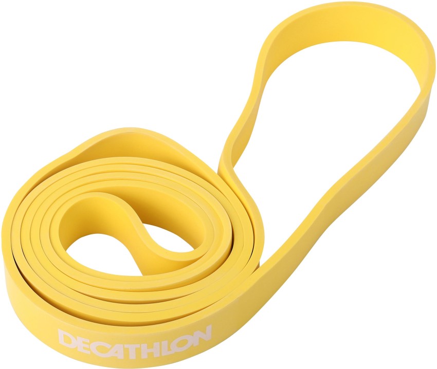 Compact and durable weight training resistance band, 25 kg