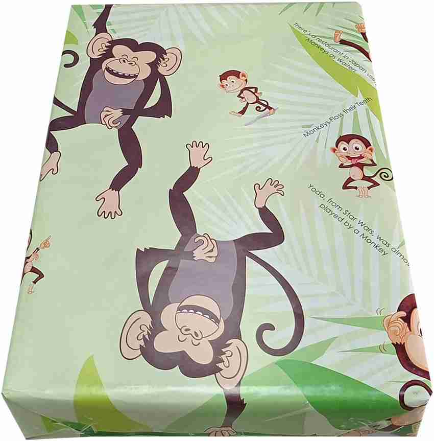 Monkey store wrapping paper