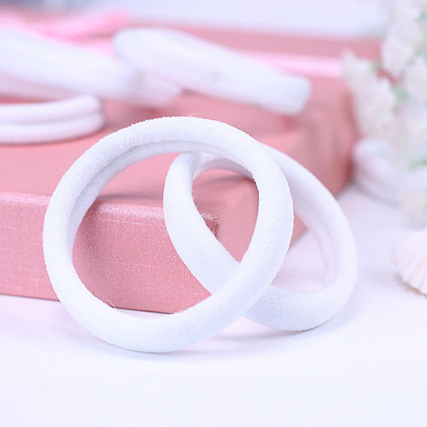 Nyamah sales 10 PCS White Hair Ties Ponytail Holders Women No Damage Elastic  Hair Bands for Hair Styling Multipurpose Girls Hair Accessories Hair Band  Price in India  Buy Nyamah sales 10