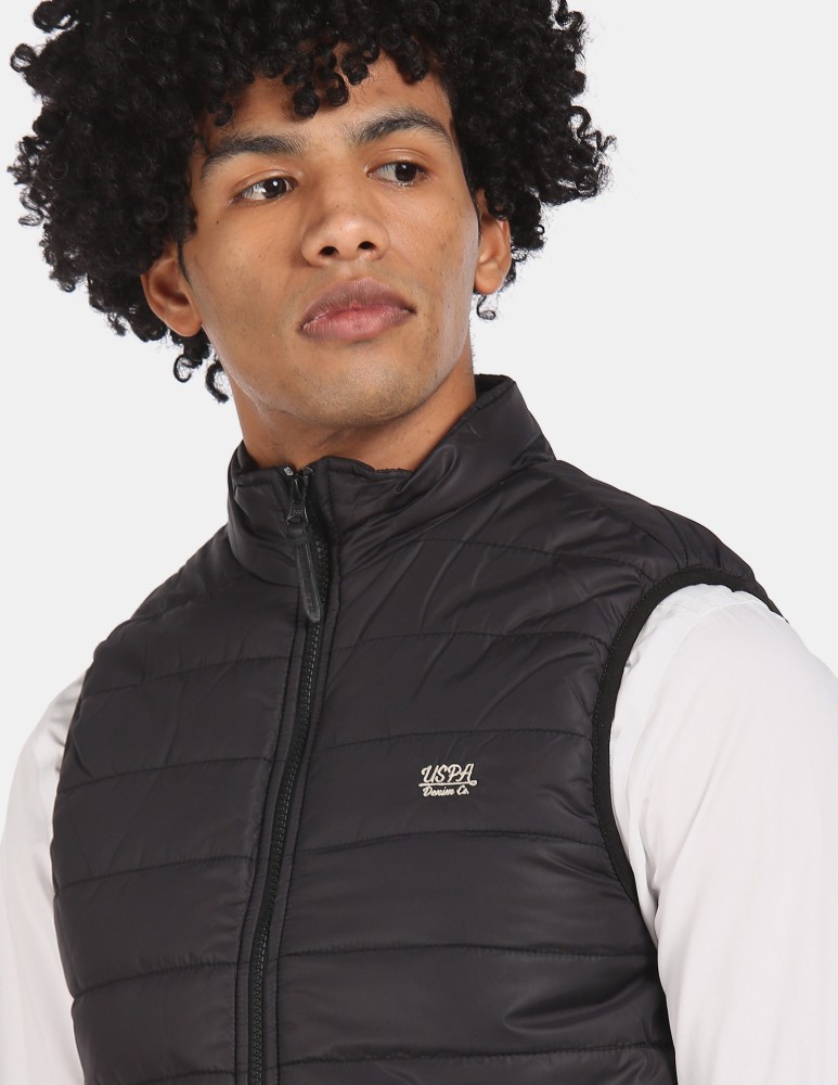 Us polo assn 2024 men's puffer vest