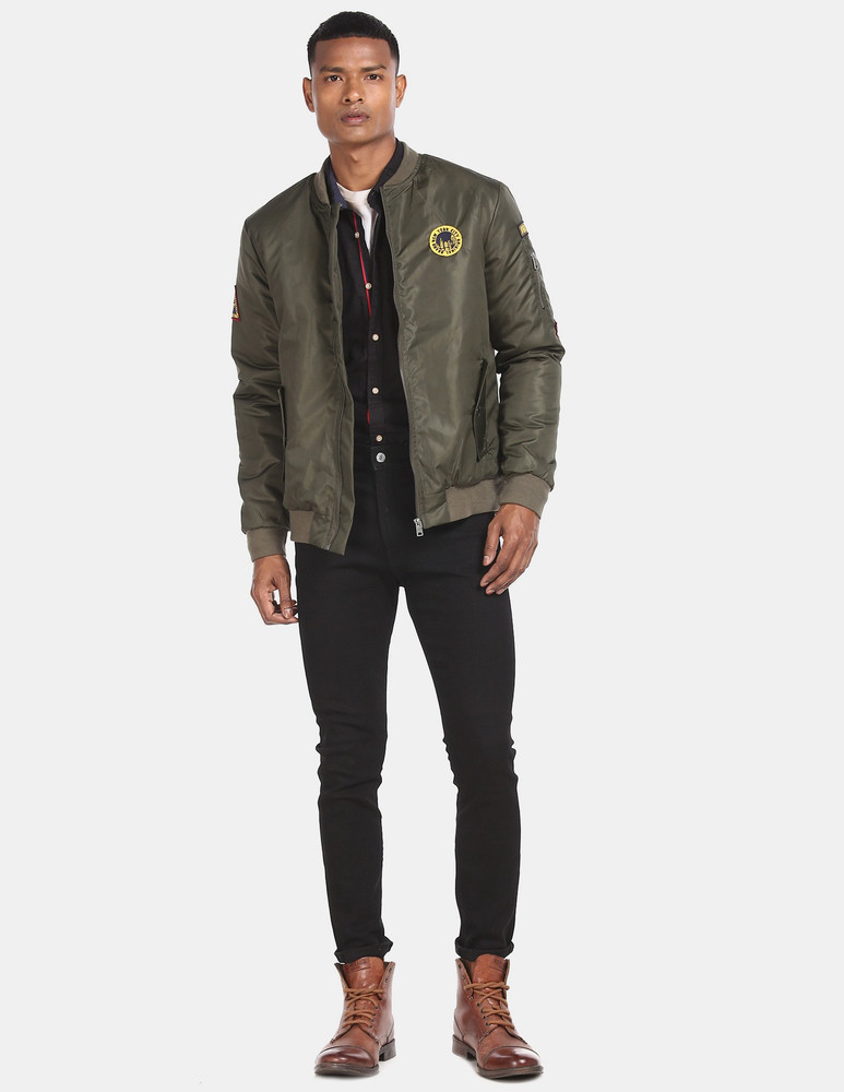 Aeropostale bomber jacket mens clearance