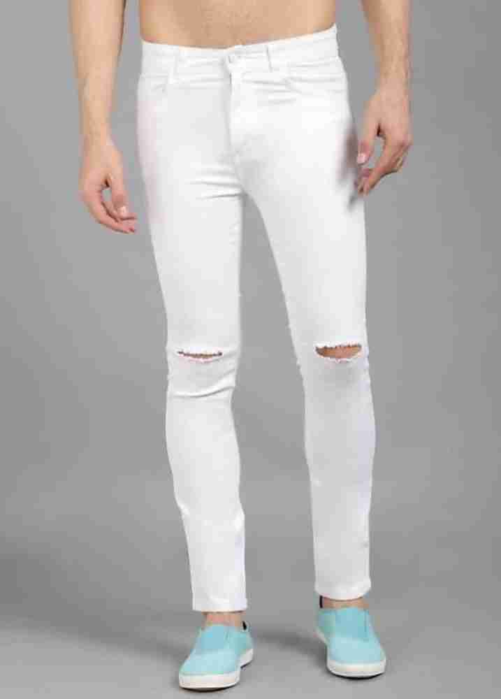 White clearance rough jeans