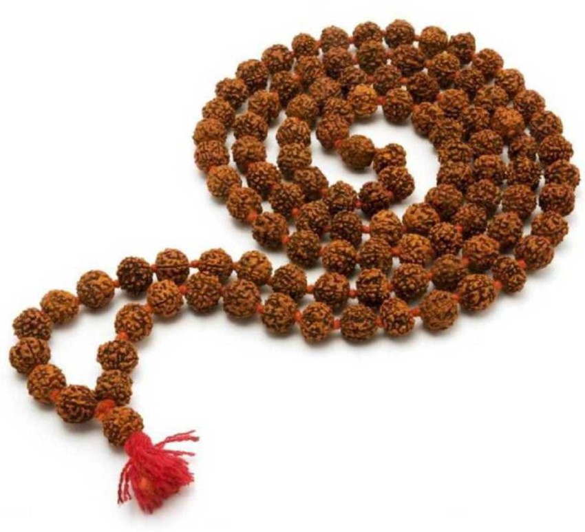 Rudraksha Mala 108 Beads 12mm Medium . Hindu Prayer Beads.natural Seed Beads  Jewelry. 108 Pcs -  India