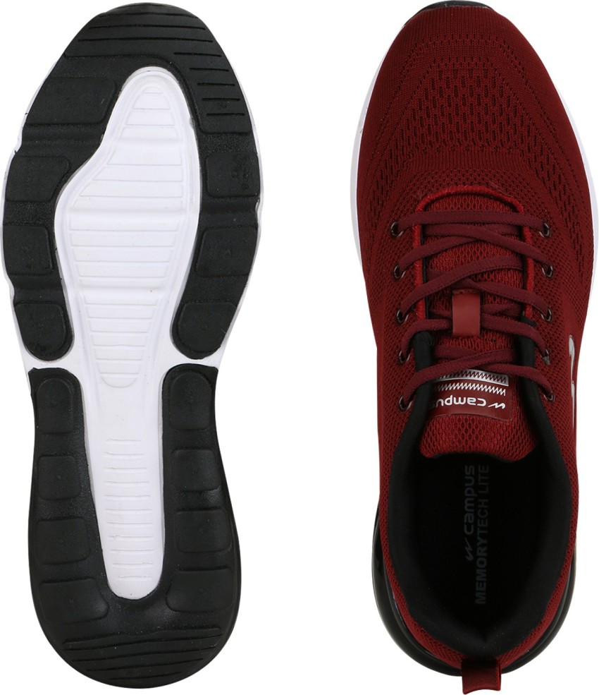 Mens burgundy 2025 running shoes