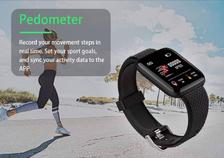 ENMORA Water Proof Bluetoth ID17 Smart Watch Fitness Band for Boys Girls Kids J44 Smartwatch