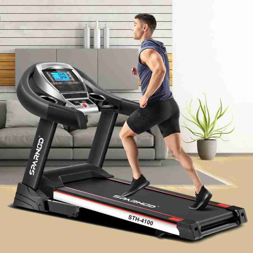 Sparnod Fitness STH-4100 (4.5HP Peak) Automatic and Foldable