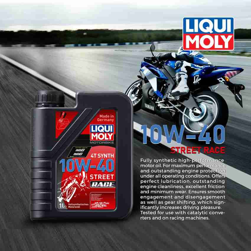 Liqui Moly Motorbike 4T synth 10W40 street race FULLY Synthetic