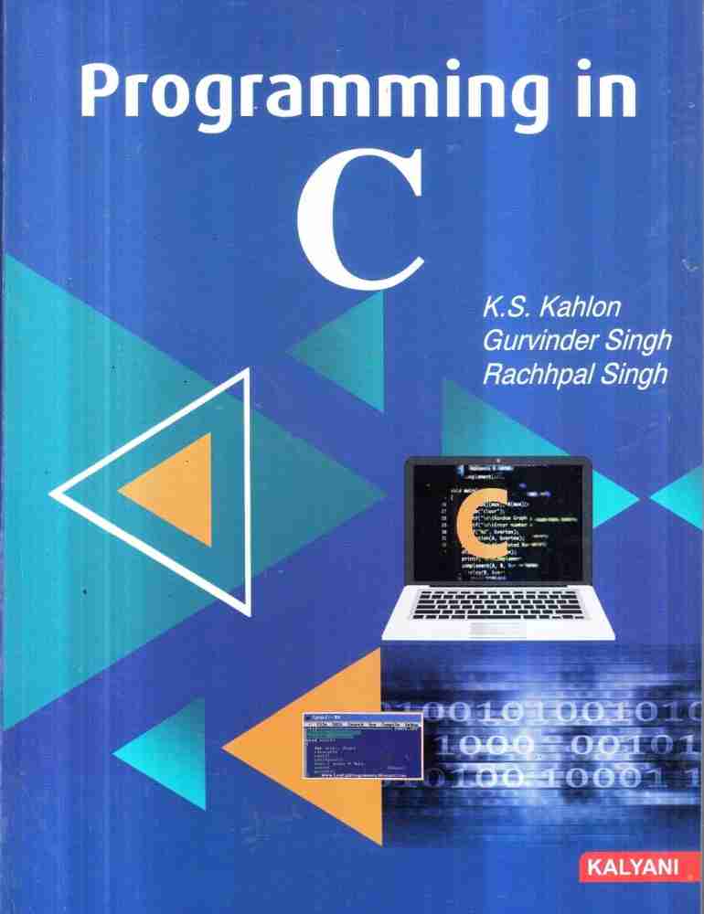 Buy Programming In C (Au) First Revised Edition Book Online at Low Prices  in India