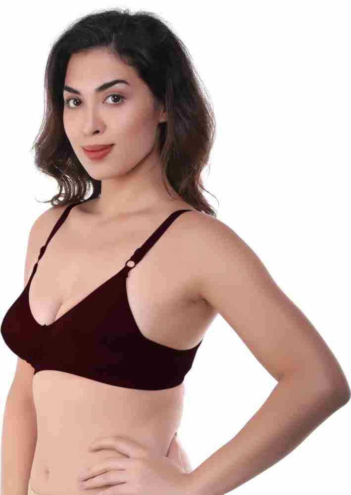 CANDI Medium coverage Solid Non Wired Non Padded Seamless T-shirt bra in  Vellore at best price by Naidu Hall Apparels (Factory) - Justdial