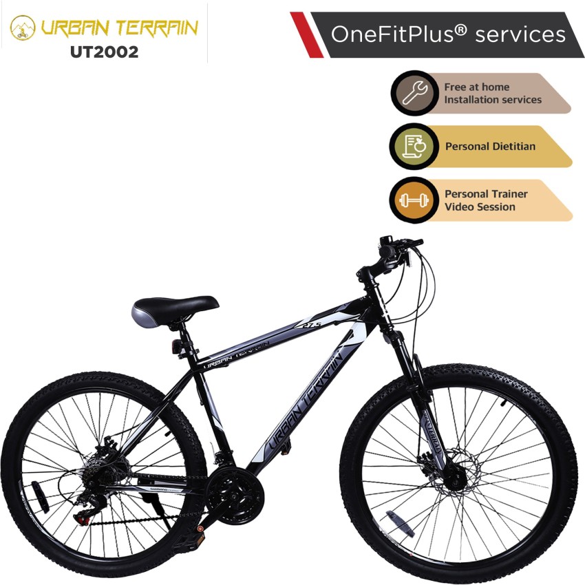 Urban Terrain UT2002 Steel MTB with 21 Shimano Gear and