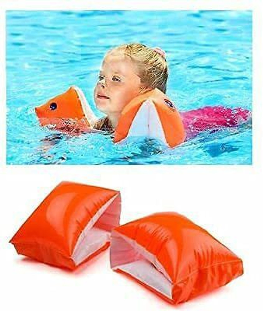Bueno Swimming Arm Band Floats for Pool Beach for Kids Girls and