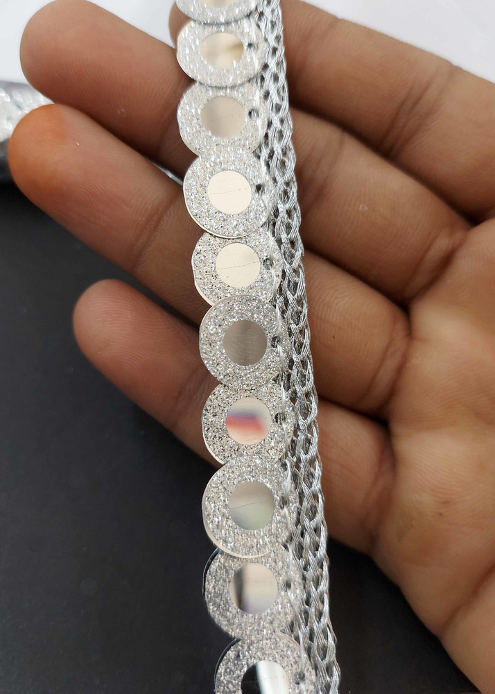 Mirror lace border sale