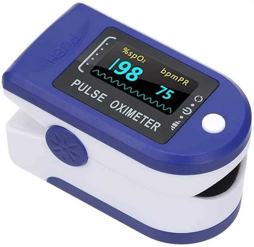 Kaira Enterprises Digital Finger Pulse Oximeter Spo2h Blood Oxygen Monitor Arterial Saturation Monitor With Pulse Rate Monitor Heart Rate Monitor