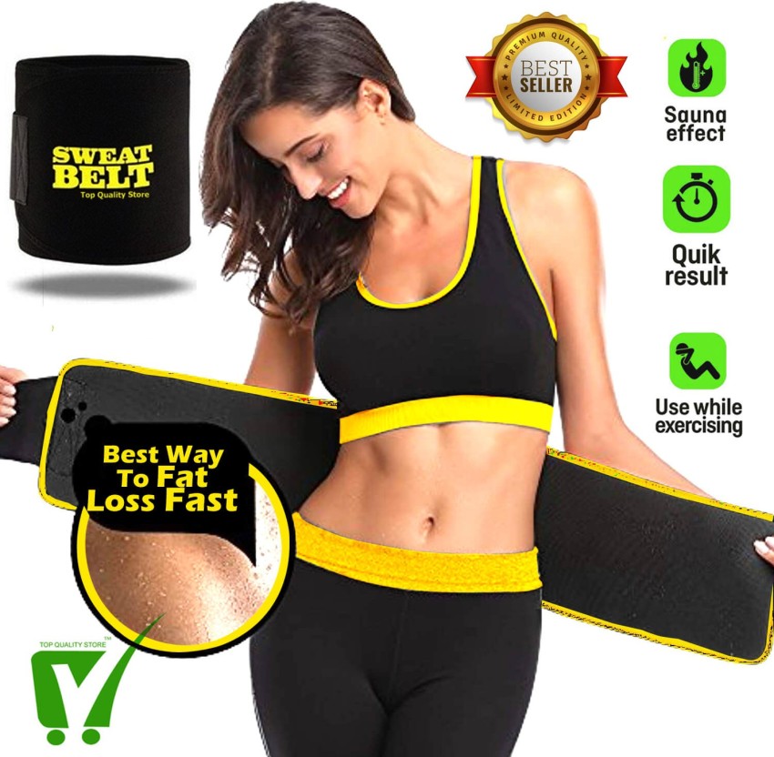 Top Quality Store Original sweat slim belt Tummy trimmer for women slim belt  to belly Hot shaper belt Waist hot slimming belly shaper belt/ hot shaper/  hot slimming/weight loss for women Fat