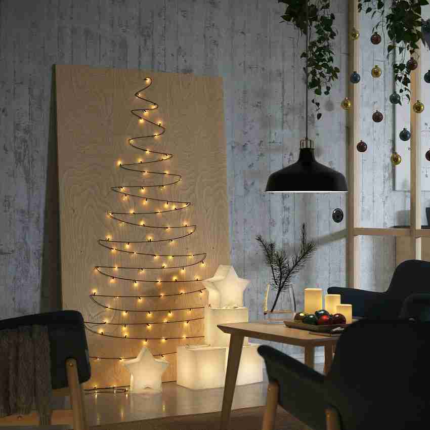 IKEA Table Lamp Decoration Christmas with LED Bulb E14 200 Lumen Globe Opal White max 7W Table Lamp Price in India Buy IKEA Table Lamp Decoration Christmas with LED Bulb E14