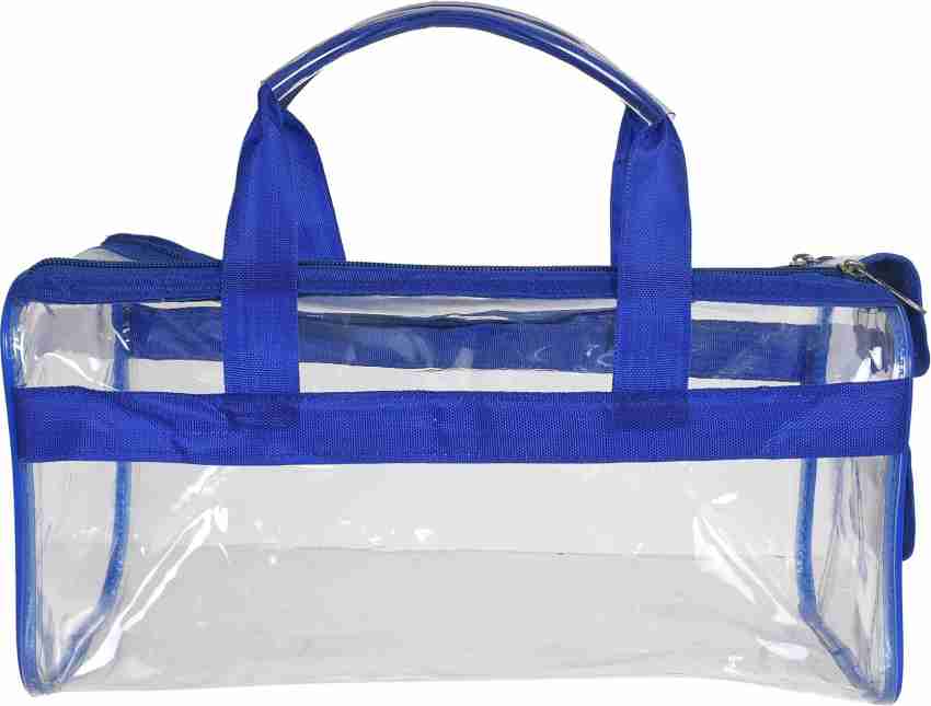 Green Heart PVC Large Tote Bag Clear Totes with Inner Pouch