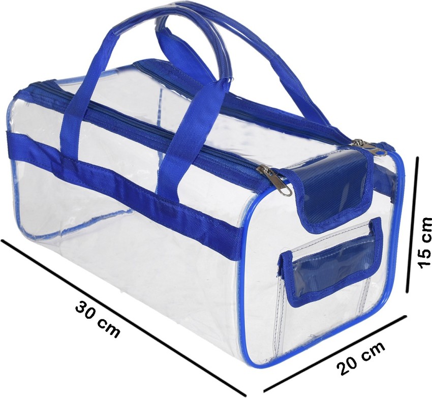 Dropship 1pc Transparent PVC Bags; Clear Travel Organizer Makeup