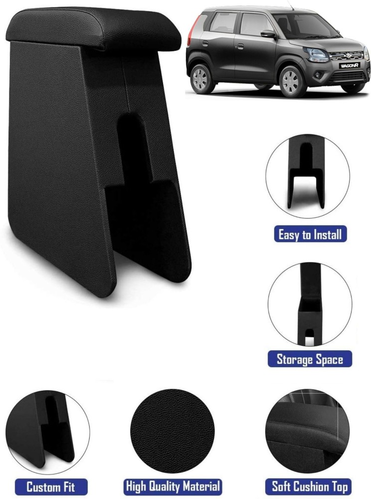 PECUNIA Universal Car Armrest Center Console Pad,PU Leather Car Armrest  Seat Box Cover Protector Protects from Dirt,Damage,Pet Scratches,Old  Damaged Consoles (Black) A176 Car Armrest Price in India - Buy PECUNIA  Universal Car