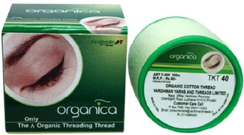 Eyebrow Threading Thread Organic Cotton Antiseptic Facial Hair Remover Roll