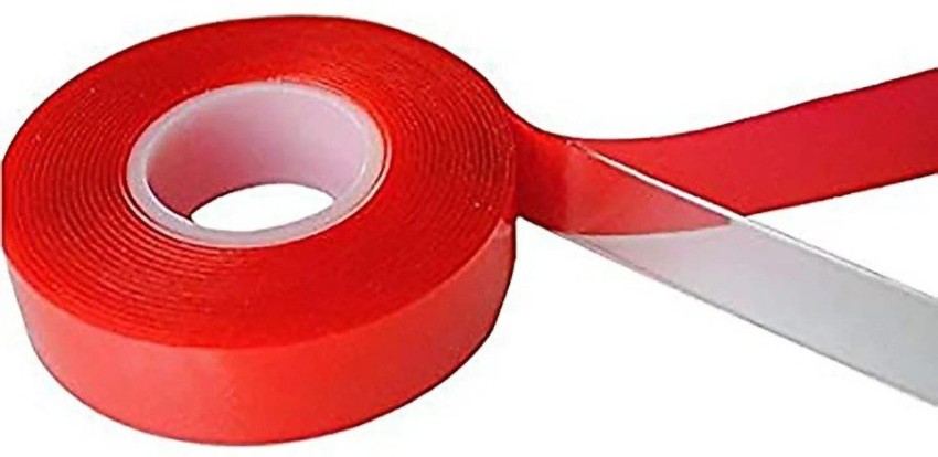 Double Sided Tape Hair Bun extension Tape Roll, Transparent Body