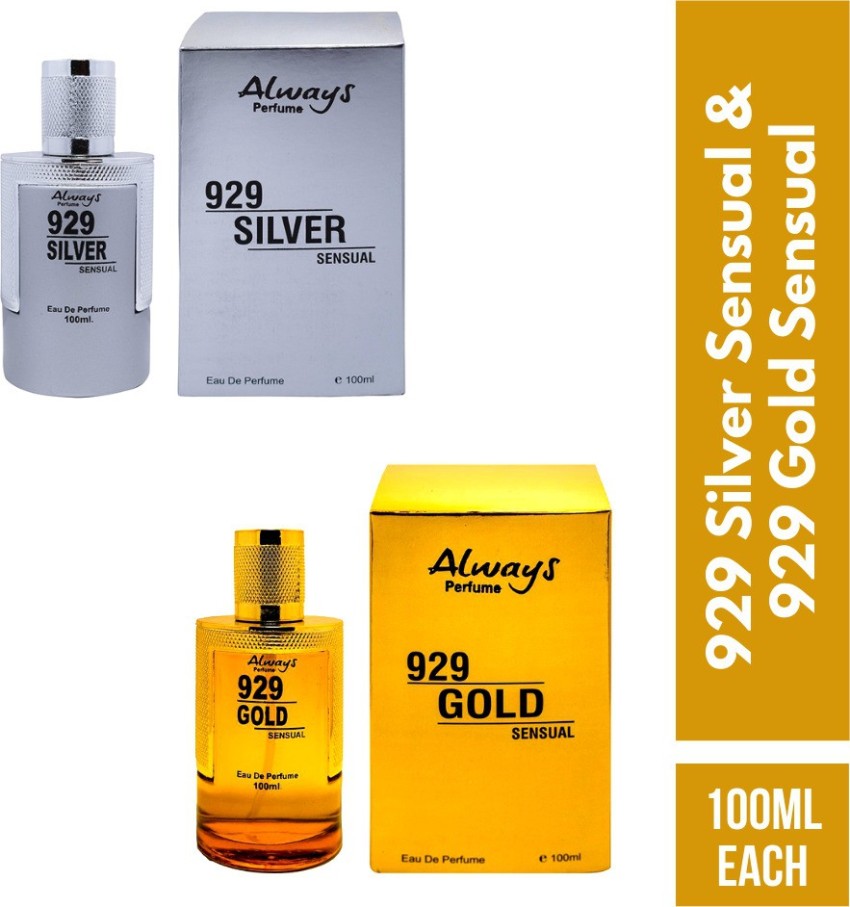 Gold best sale silver perfume