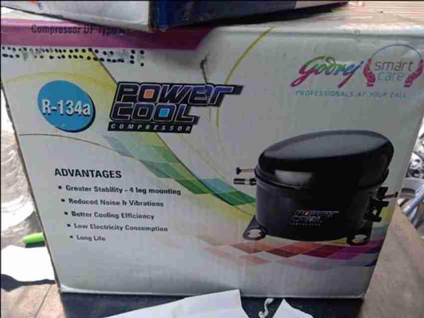 Godrej r134a compressor outlet