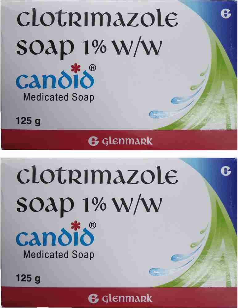 Candid Medicated Soap Pack of 2*125GM = 250 GM - Price in India, Buy Candid  Medicated Soap Pack of 2*125GM = 250 GM Online In India, Reviews, Ratings &  Features