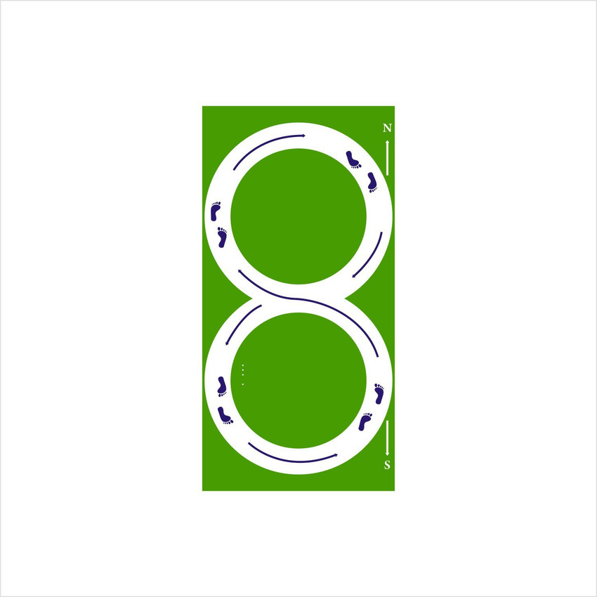 8 shaped walking online mat flipkart